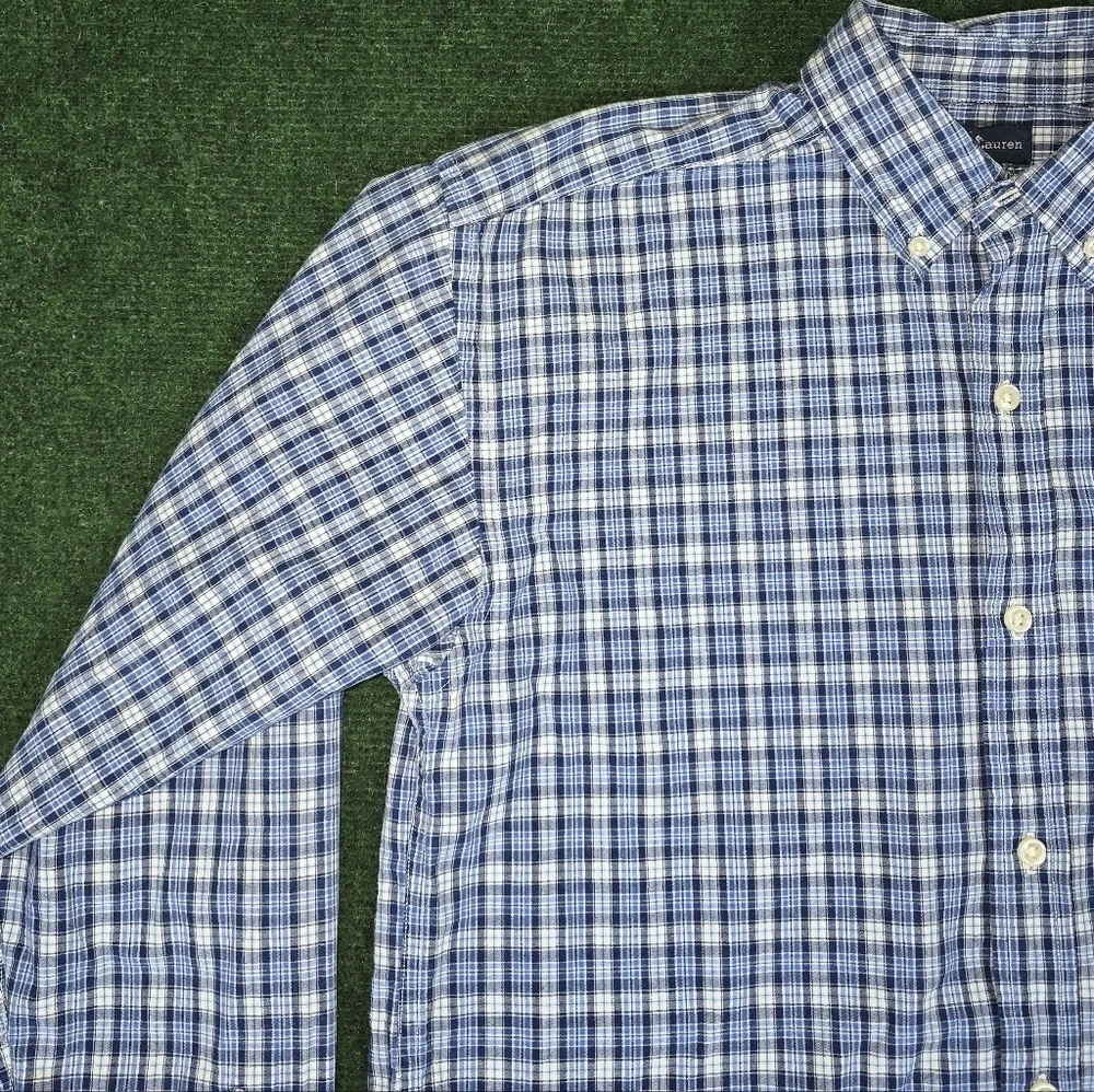 Ralph Lauren | Youth Boys 100% Cotton Casual Button Down Shirt SIZE LARGE 16\18